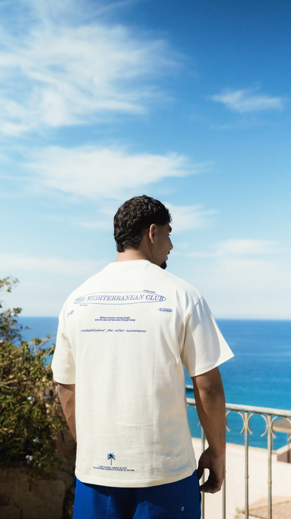 Santorini Off-White Unisex Tee