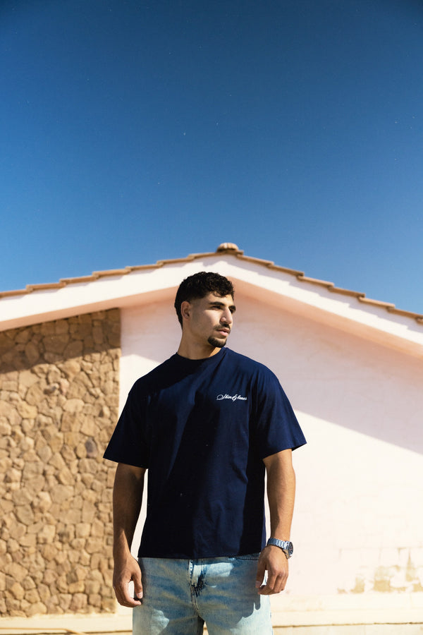 Capri Navy Blue Unisex Tee