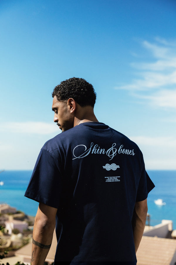 Capri Navy Blue Tee