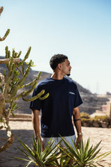 Capri Navy Blue Unisex Tee