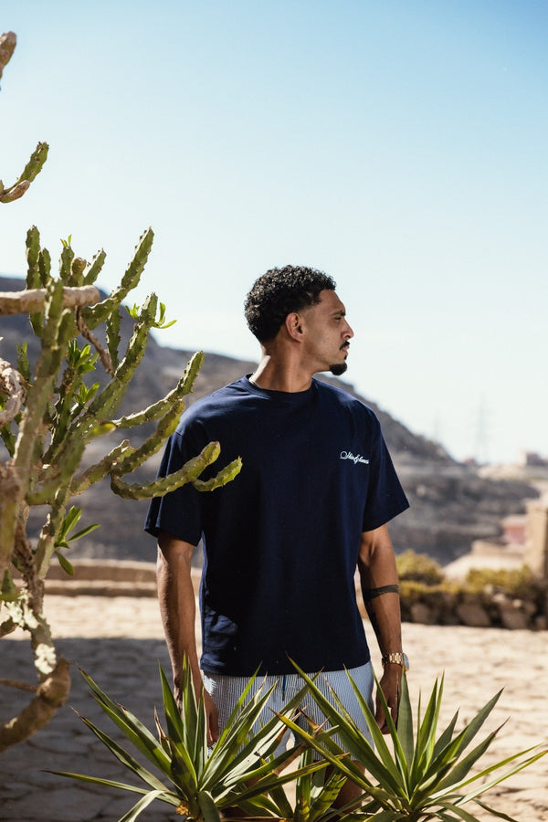 Capri Navy Blue Tee