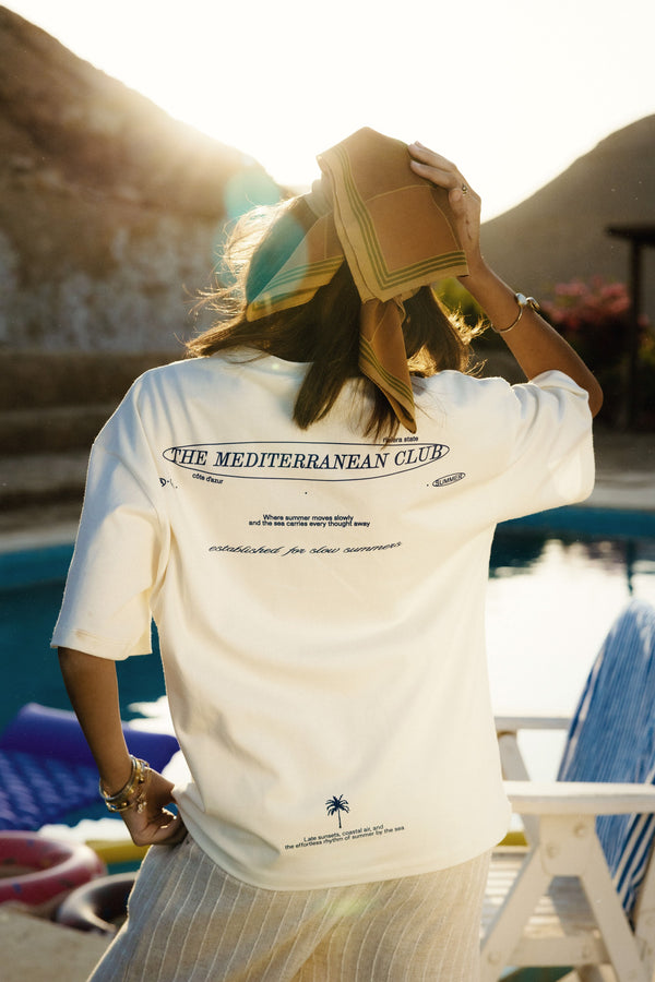 Santorini Off-White Unisex Tee